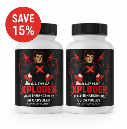 Alpha Xploder - 2 Bottle Combo