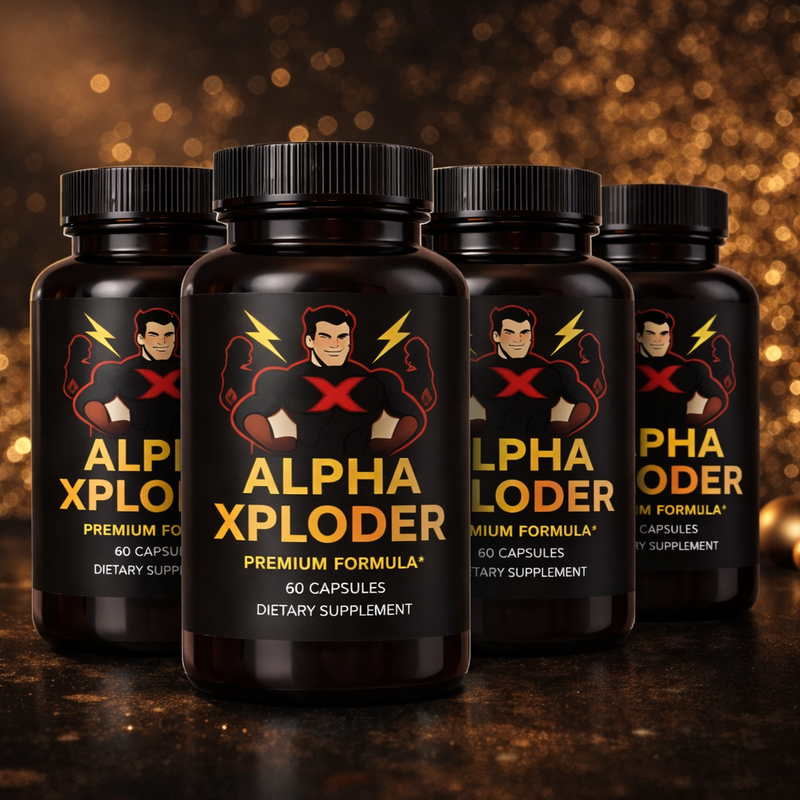 4 bottles Alpha Xploder